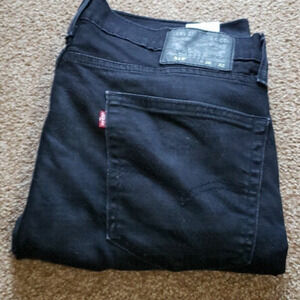 LEVI'S Black Skinny Jeans Black 36 x 32